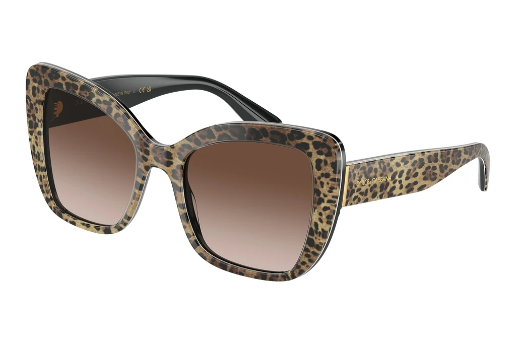 Dolce & Gabbana   DG4348 316313 Brown Gradient Dark BrownLeo Brown On Black