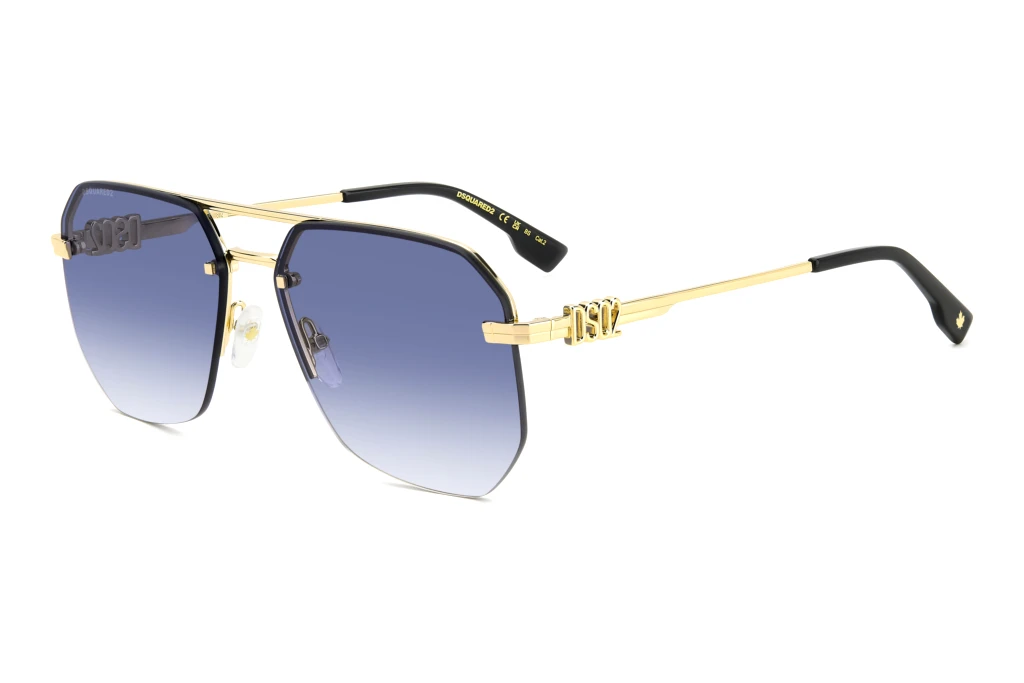 Dsquared2   D2 0103/S LKS/08 DK BLUE SHADEDGOLD BLUE