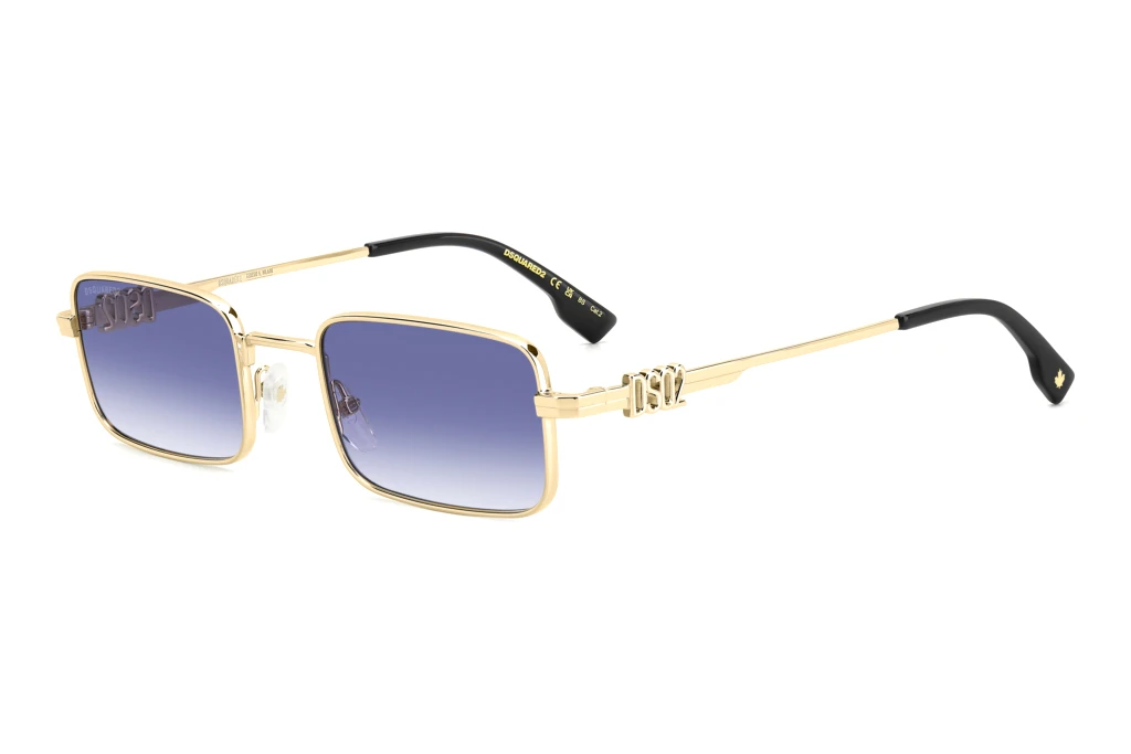 Dsquared2   D2 0104/S LKS/08 DK BLUE SHADEDGOLD BLUE