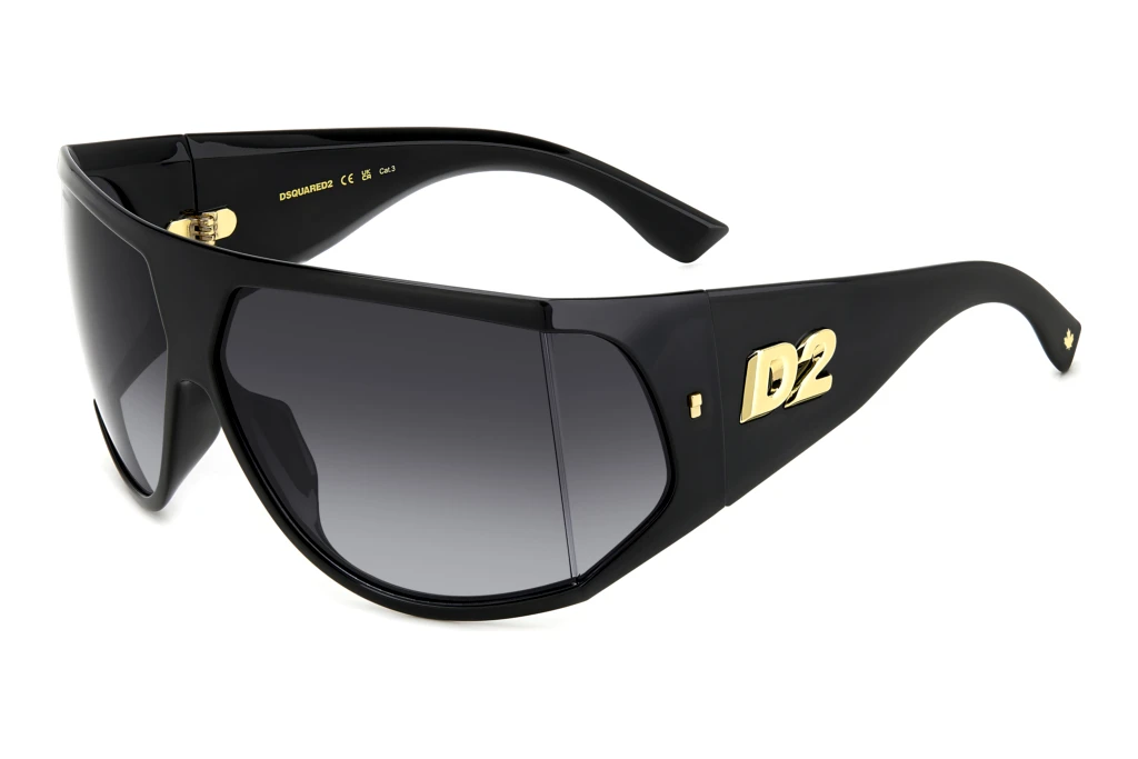 Dsquared2   D2 0124/S 2M2/9O DARK GREY SHADEDBLACK GOLD