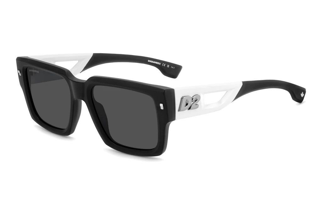 Dsquared2   D2 0143/S 003/IR GREYMATTE BLACK