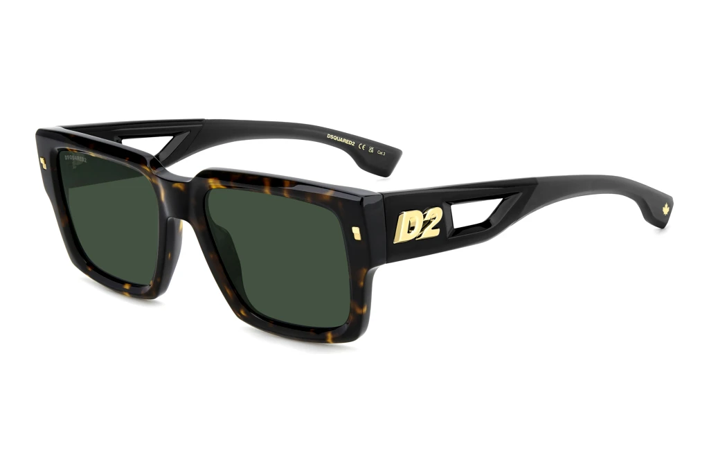 Dsquared2   D2 0143/S 086/QT GREENHAVANA