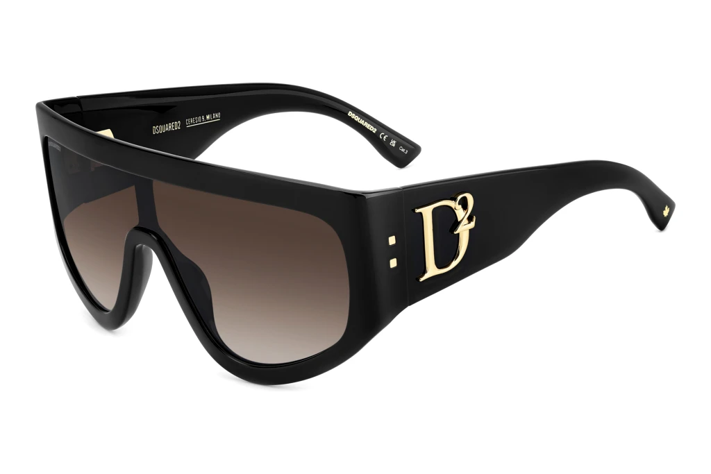 Dsquared2   D2 0149/S 807/HA BROWN SHADEDBLACK