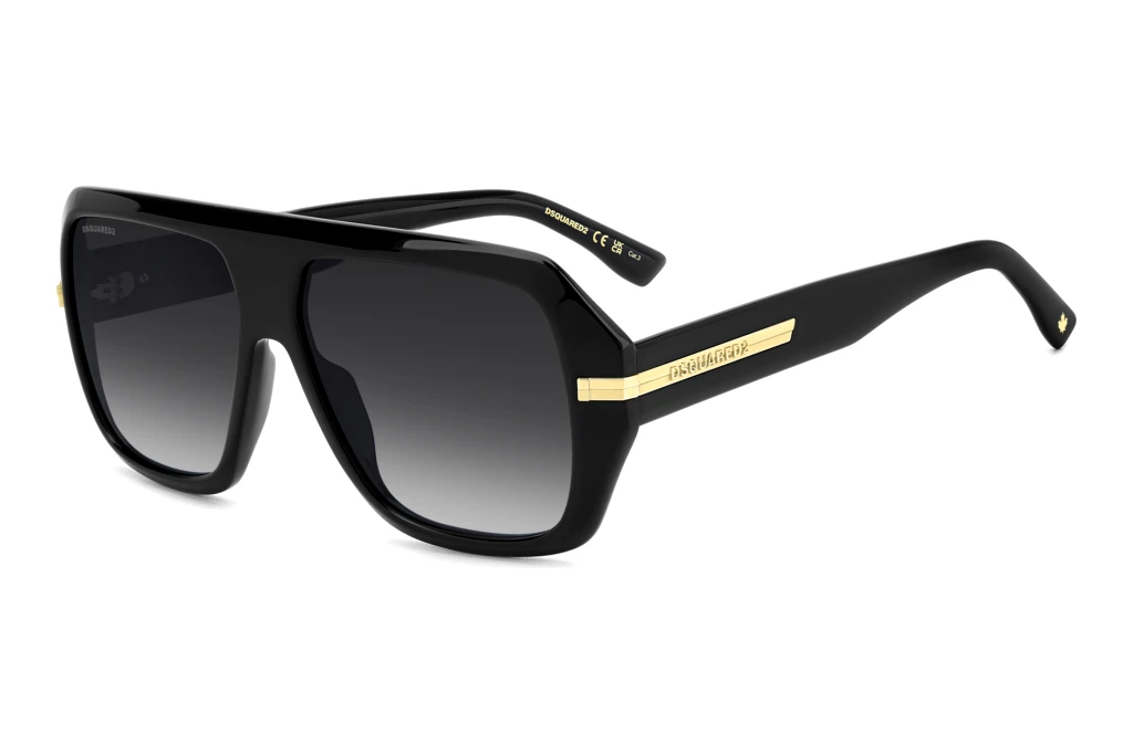 Dsquared2   D2 0160/S 807/9O DARK GREY SHADEDBLACK