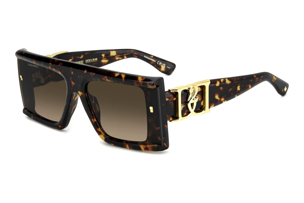 Dsquared2   D2 0169/S 086/HA BROWN SHADEDHAVANA