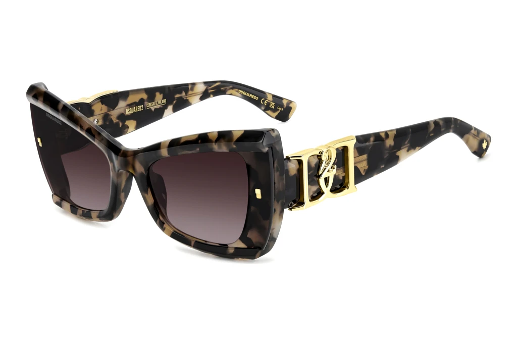 Dsquared2   D2 0170/S 086/3X PINK DOUBLESHADEHAVANA