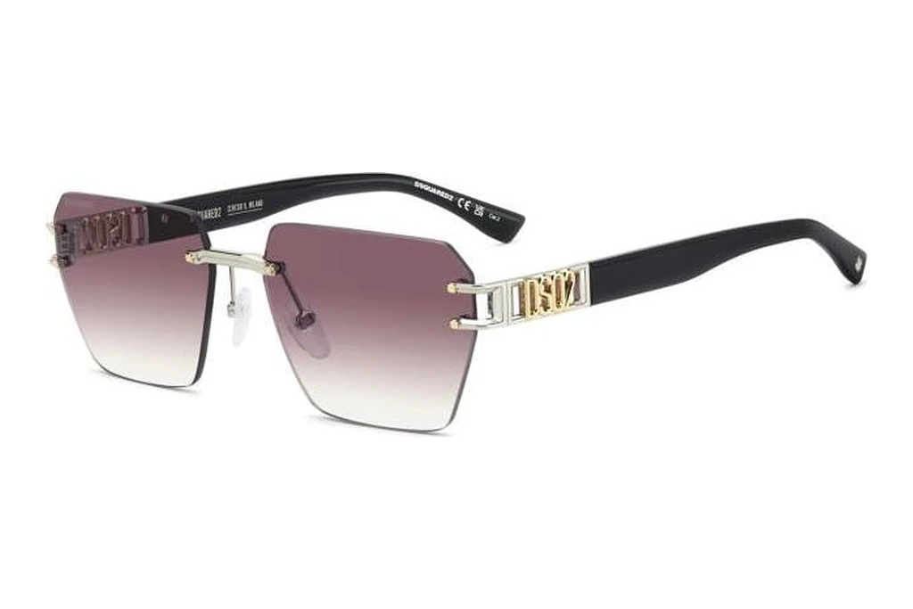 Dsquared2   D2 0173/S I20/3X PINK DOUBLESHADEGOLD