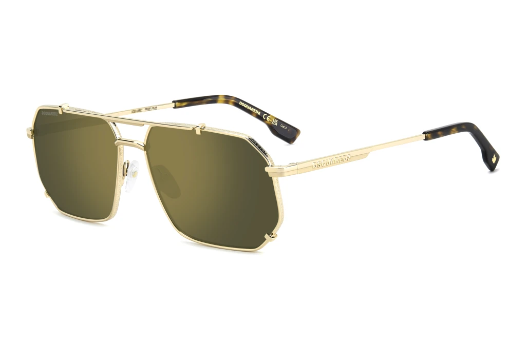 Dsquared2   D2 0175/S J5G/CW GREEN GOLD MIRRORGOLD