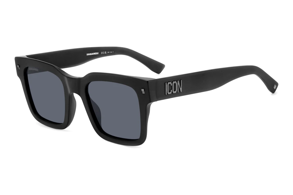 Dsquared2   ICON 0010/S 003/IR GREYMATTE BLACK
