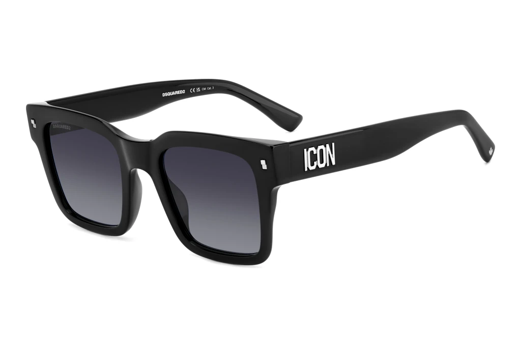 Dsquared2   ICON 0010/S 807/9O DARK GREY SHADEDBLACK