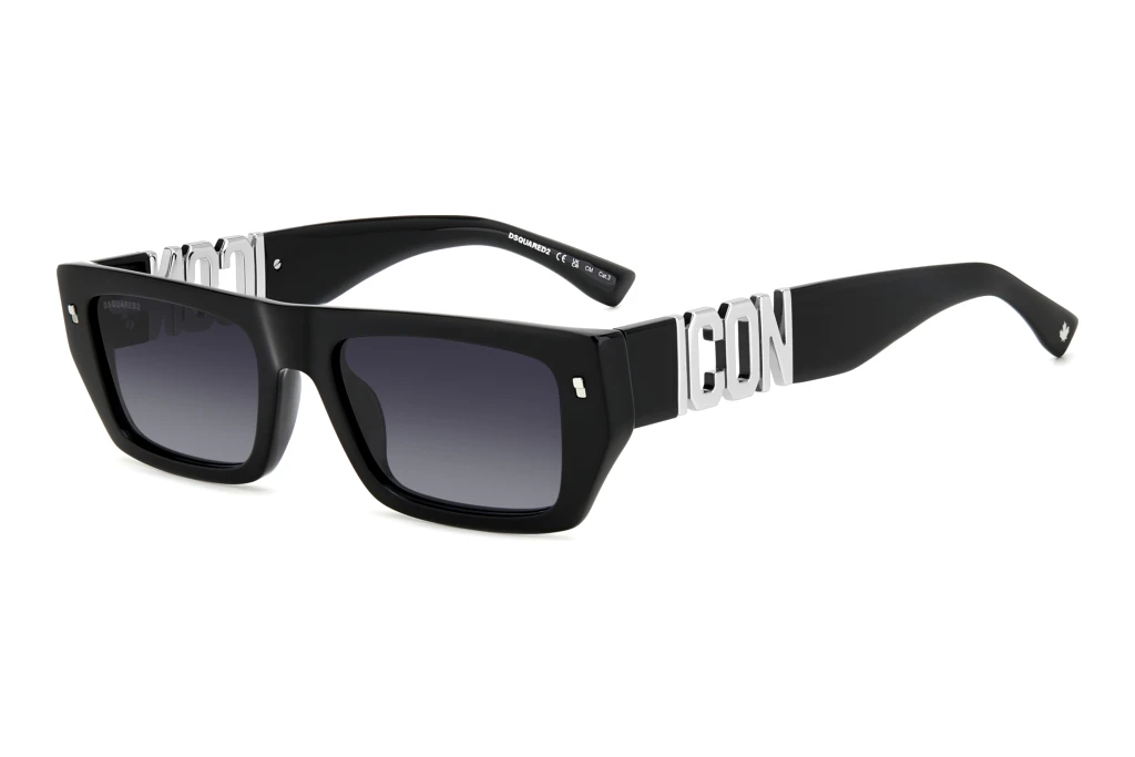 Dsquared2   ICON 0011/S 807/9O DARK GREY SHADEDBLACK