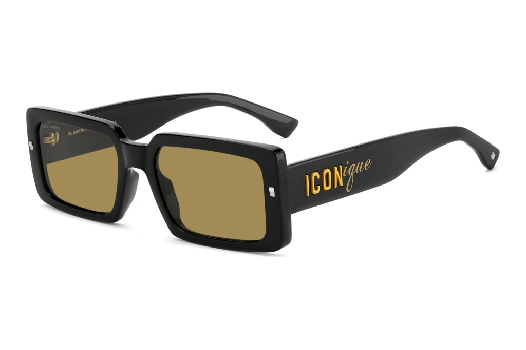 Dsquared2   ICON 0029/S 71C/70 BROWNBLACK YELLOW
