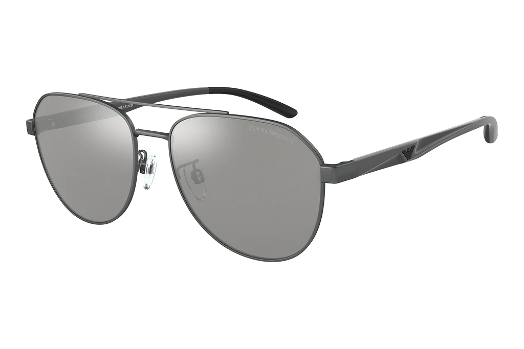 Emporio Armani   EA2129D 3003Z3 Polar Grey Mirror SilverMatte Gunmetal