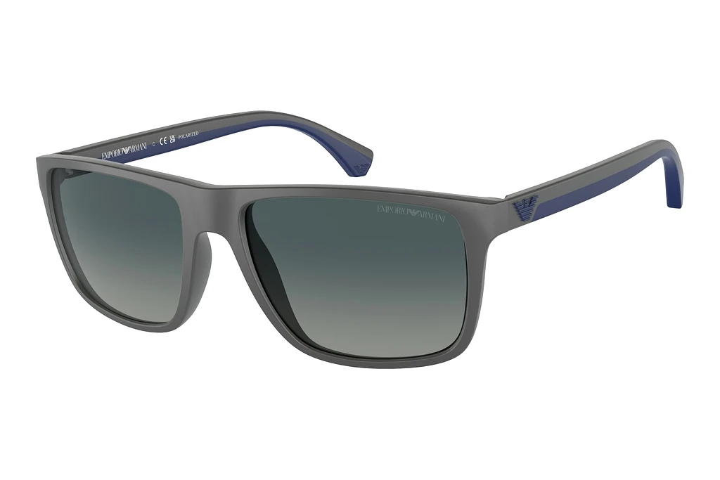 Emporio Armani   EA4033 50604U Gradient Blue PolarizedMatte Grey