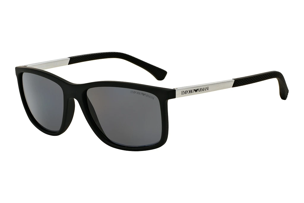 Emporio Armani   EA4058 506381 Grey PolarizedRubber Black