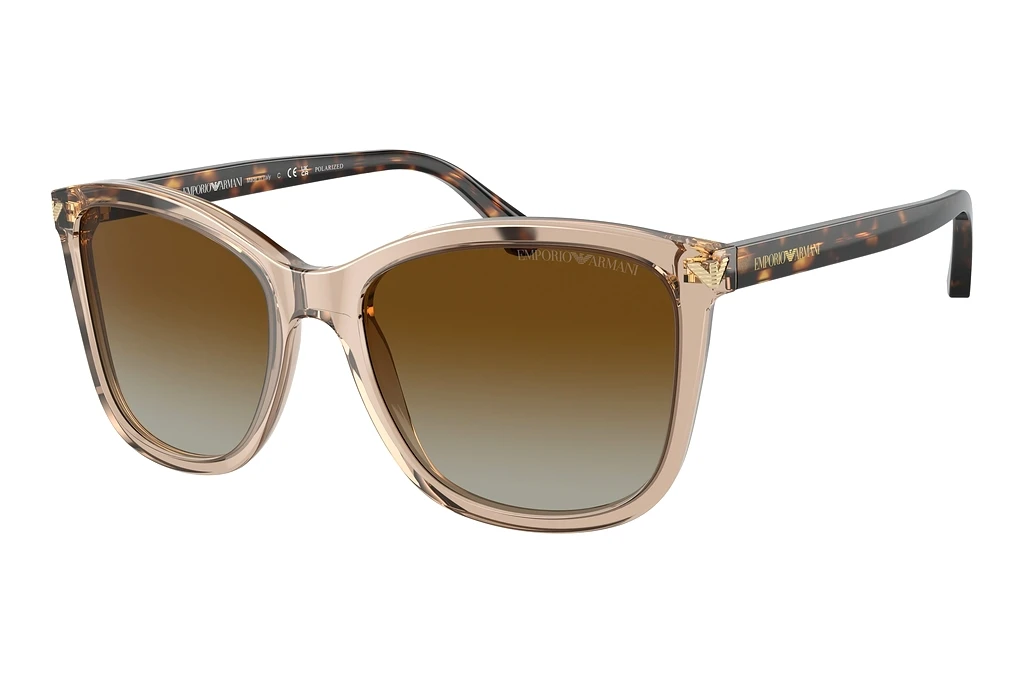 Emporio Armani   EA4060 5850T5 Gradient Brown PolarTransparent Tundra