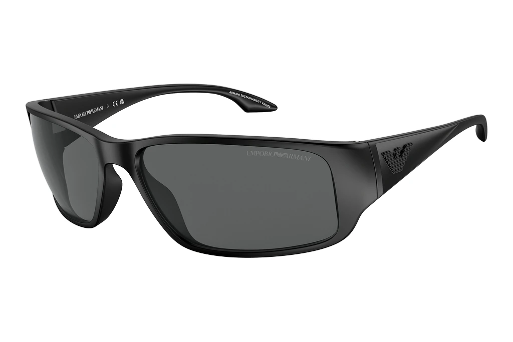 Emporio Armani   EA4191U 506387 Dark GreyRubberised Black