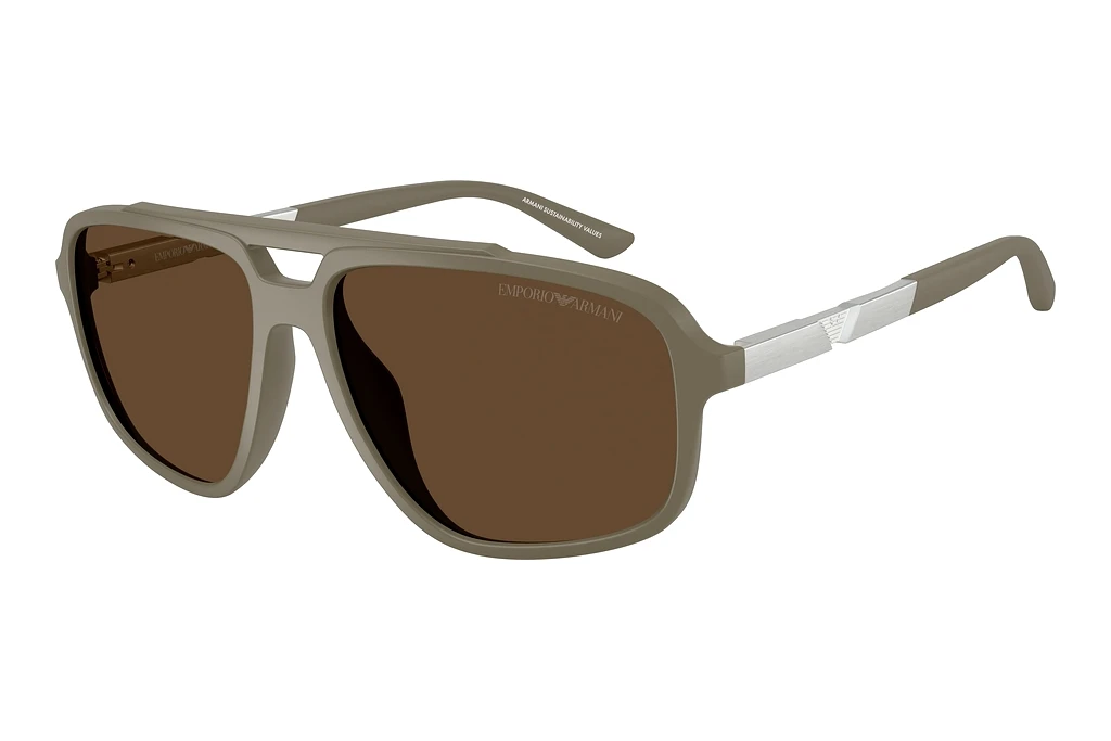 Emporio Armani   EA4236U 543773 Dark BrownMatte Beige
