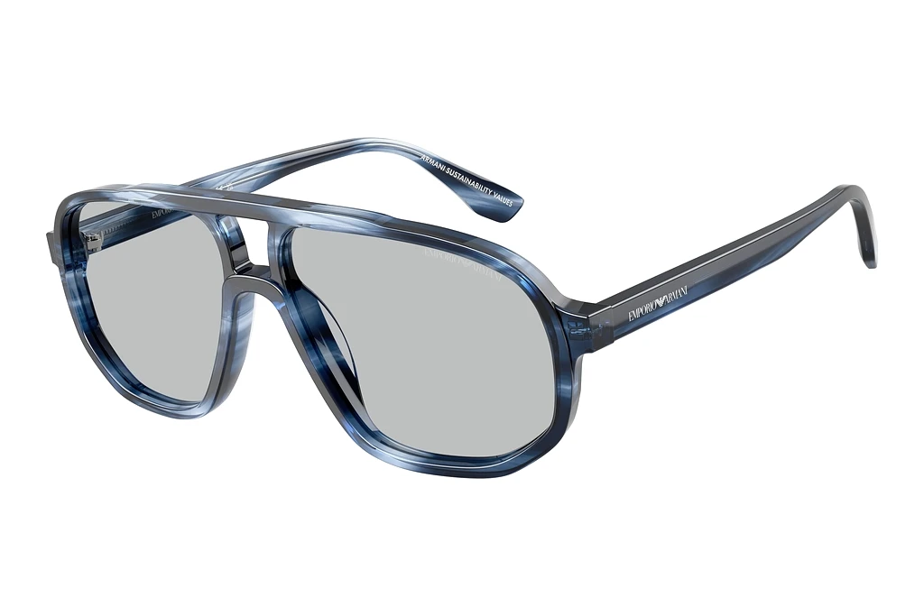 Emporio Armani   EA4263U 632787 Light GreyStriped Dark Blue
