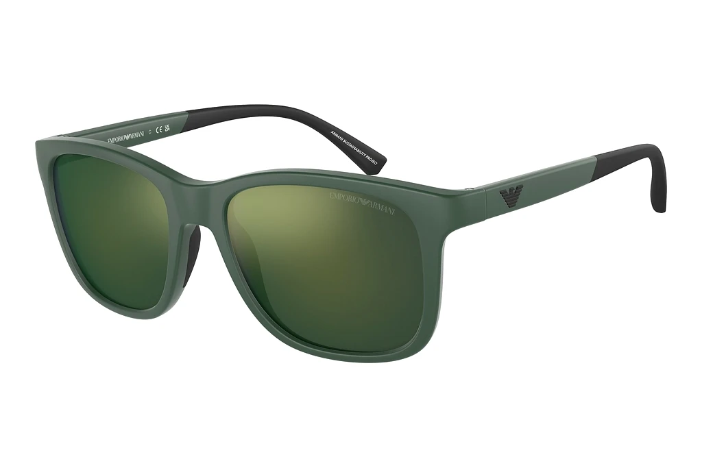Emporio Armani   EK4184 50586R Dark Green Mirror PetrolMatte Green