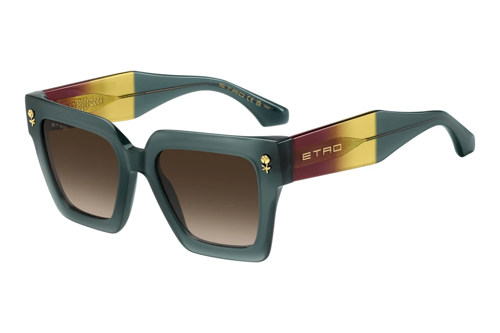 Etro   ETRO 0113/S 13J/HA BROWN SHADEDBURGUNDY TEAL