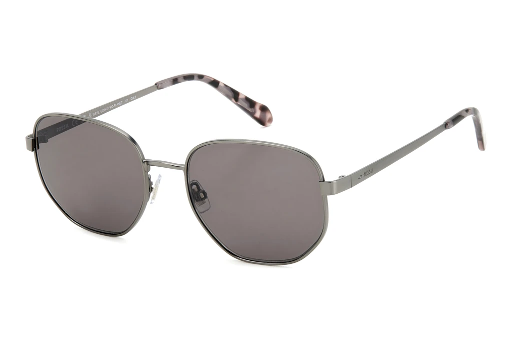 Fossil   FOS 2134/G/S R80/IR GREYMATTE DARK RUTHENIUM