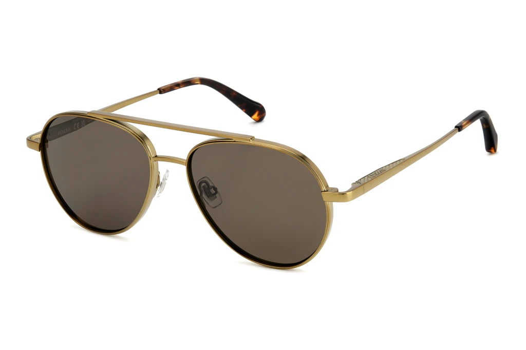 Fossil   FOS 3171/G/S 577/70 BROWNMATTE ANTIQUE GOLD