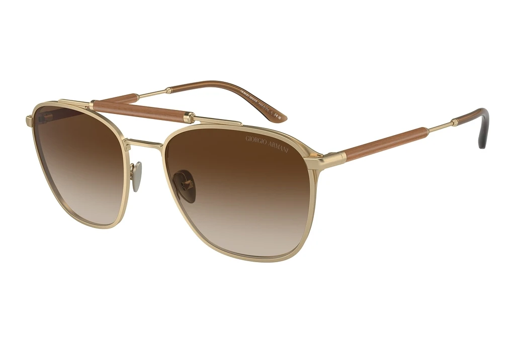 Giorgio Armani   AR6149 300213 Gradient BrownMatte Pale Gold