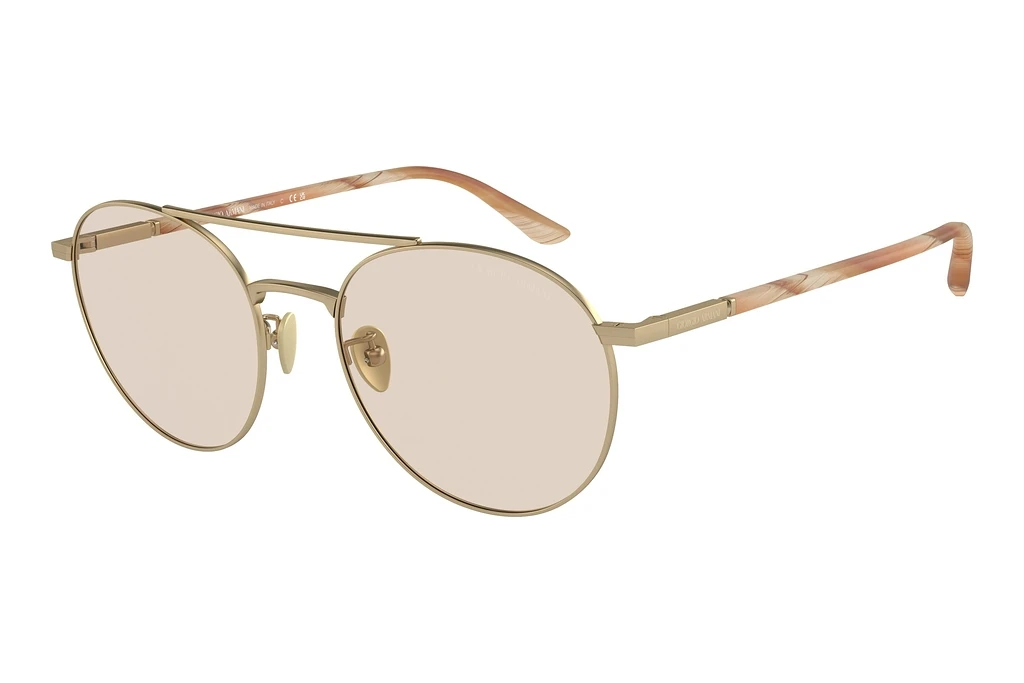 Giorgio Armani   AR6156 3002M4 Photo BrownMatte Pale Gold