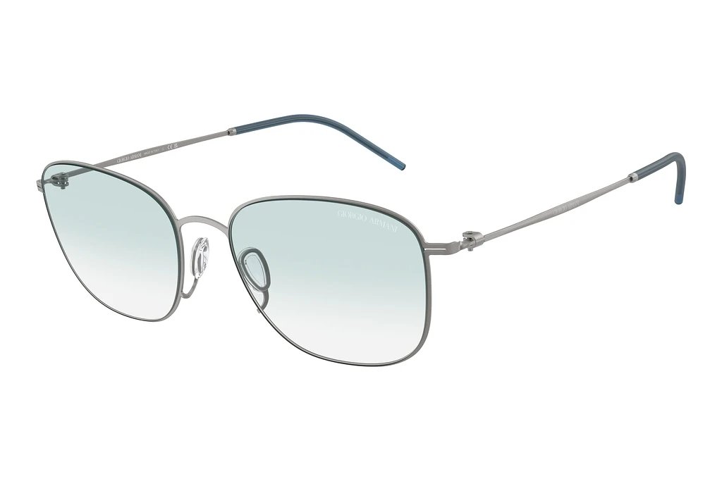 Giorgio Armani   AR6168 30033F Clear Gradient Light BlueMatte Gunmetal