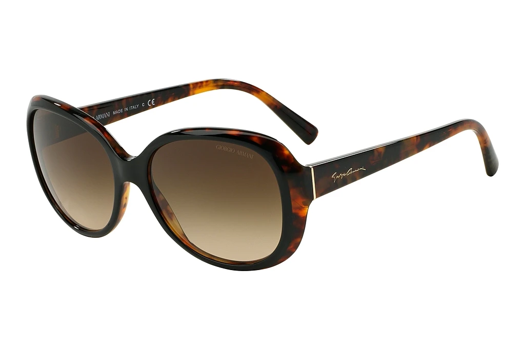 Giorgio Armani   AR8047 504913 Brown GradientTop Black Havana