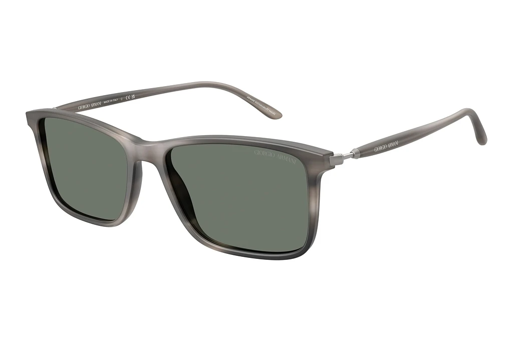 Giorgio Armani   AR8218 616611 GreyMatte Striped Grey