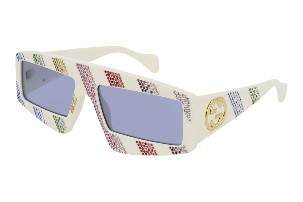 Gucci   GG0358S 005 BLUEIVORY