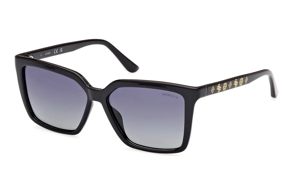 Guess   GU00099 01D grau polarisierendGlänzend Schwarz