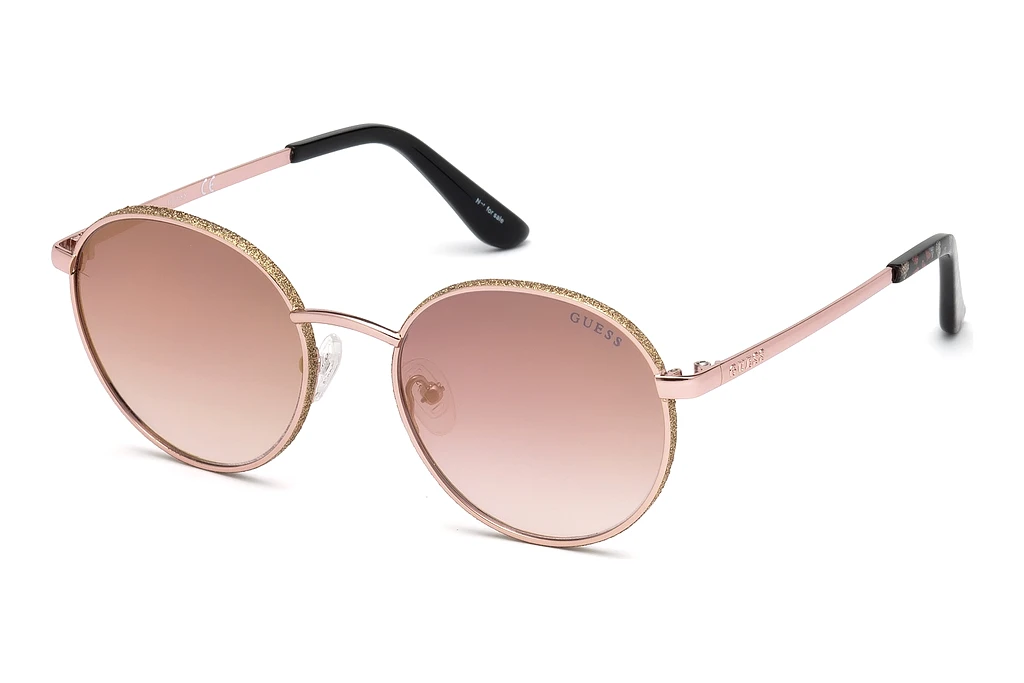 Guess   GU7556 28U bordeaux verspiegeltGlänzend Rose Gold