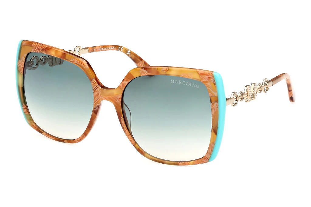 Guess by Marciano   GM00005 56P grün verlaufendHellbraun/Havanna