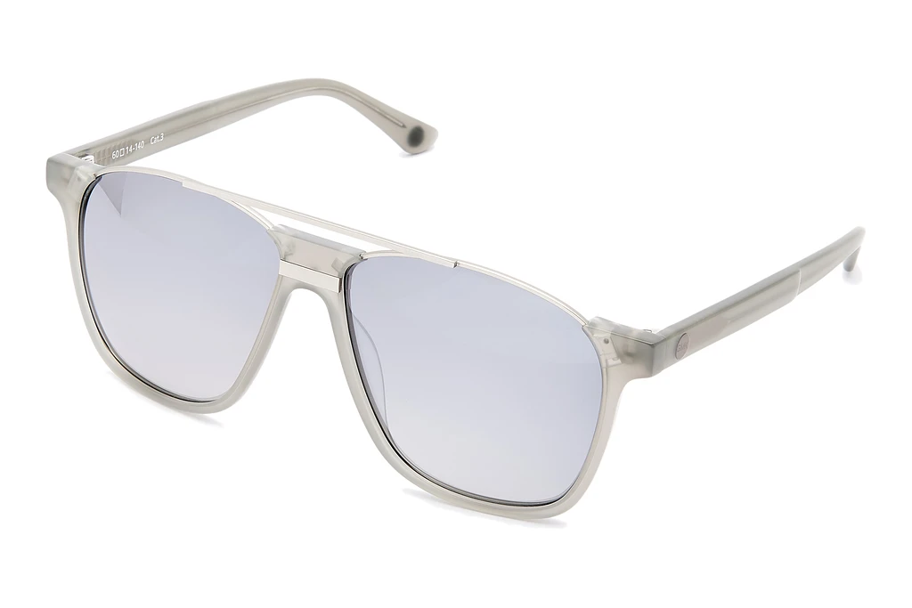 Guido Maria Kretschmer   Alejandro Sun 03 grey grad, silver mirrormilky clear-silver