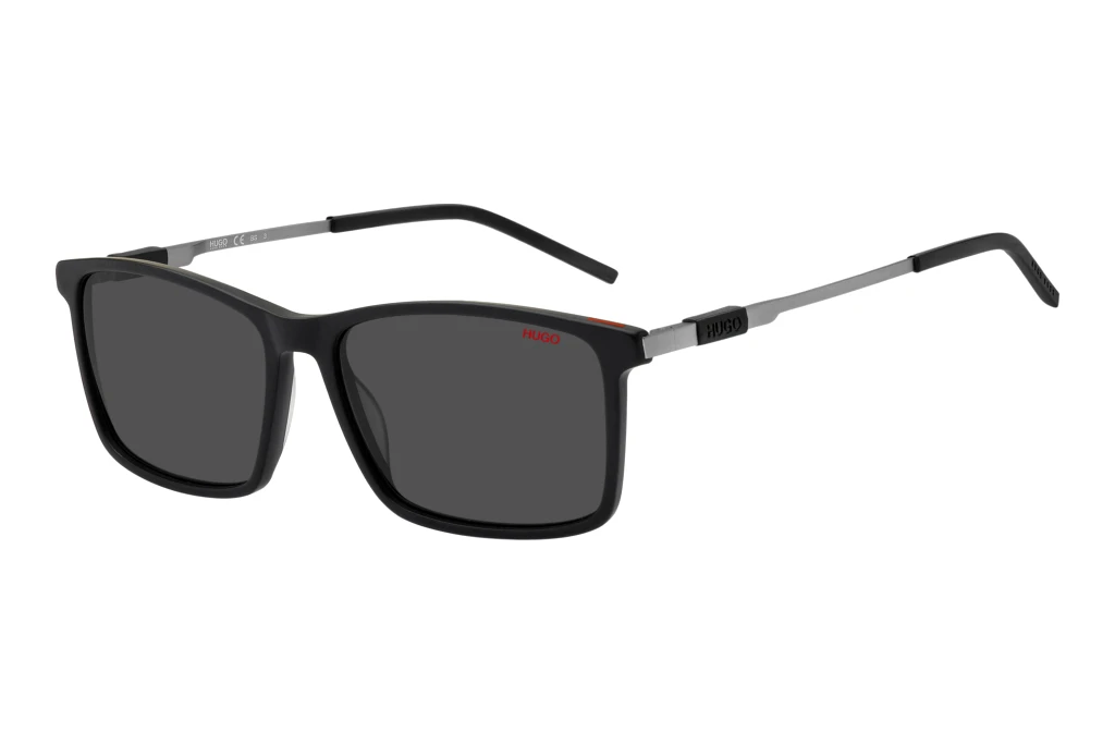 Hugo   HG 1099/S 003/IR GREYMATTE BLACK