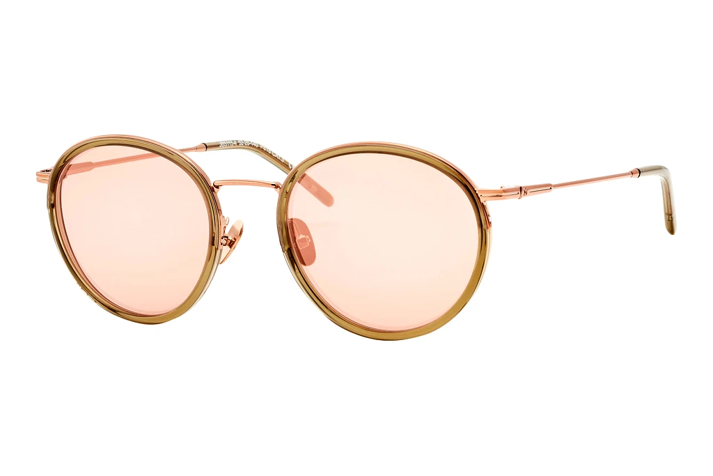 JB   JBS115 4 xtal green + shiny copper