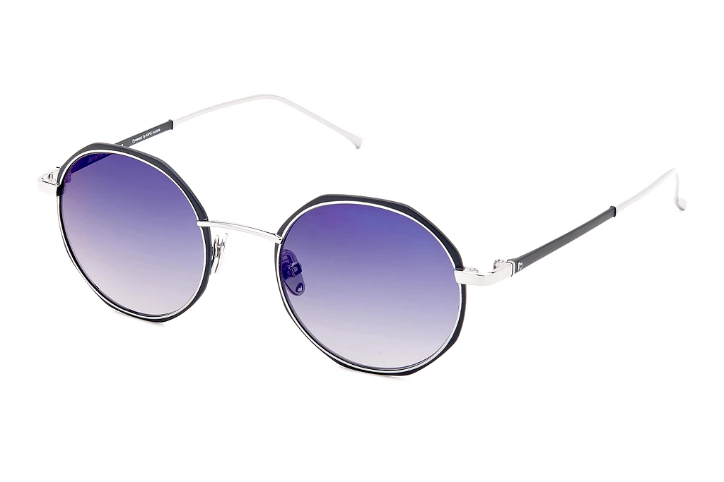 JB   JBS127 2 smoke with blue mirrordark blue