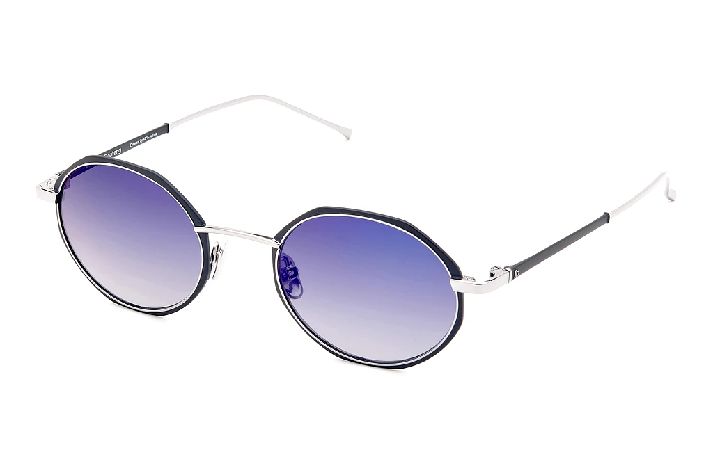 JB   JBS128 2 smoke with blue mirrordark blue