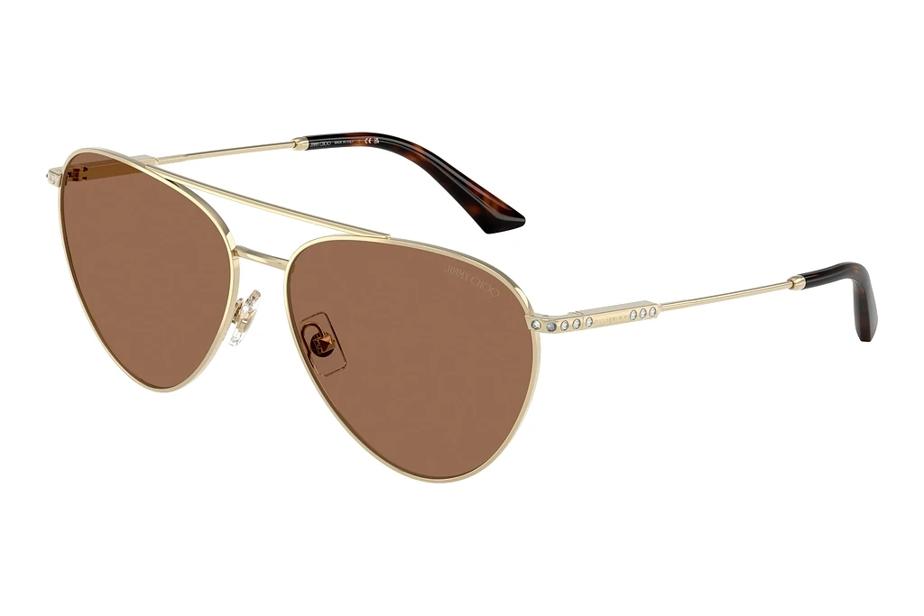 Jimmy Choo   JC4002B 301773 Dark BrownPale Gold