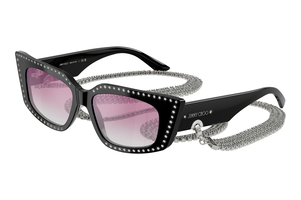 Jimmy Choo   JC5033B 500058 Clear Gradient Fuxia Mirror SilverBlack