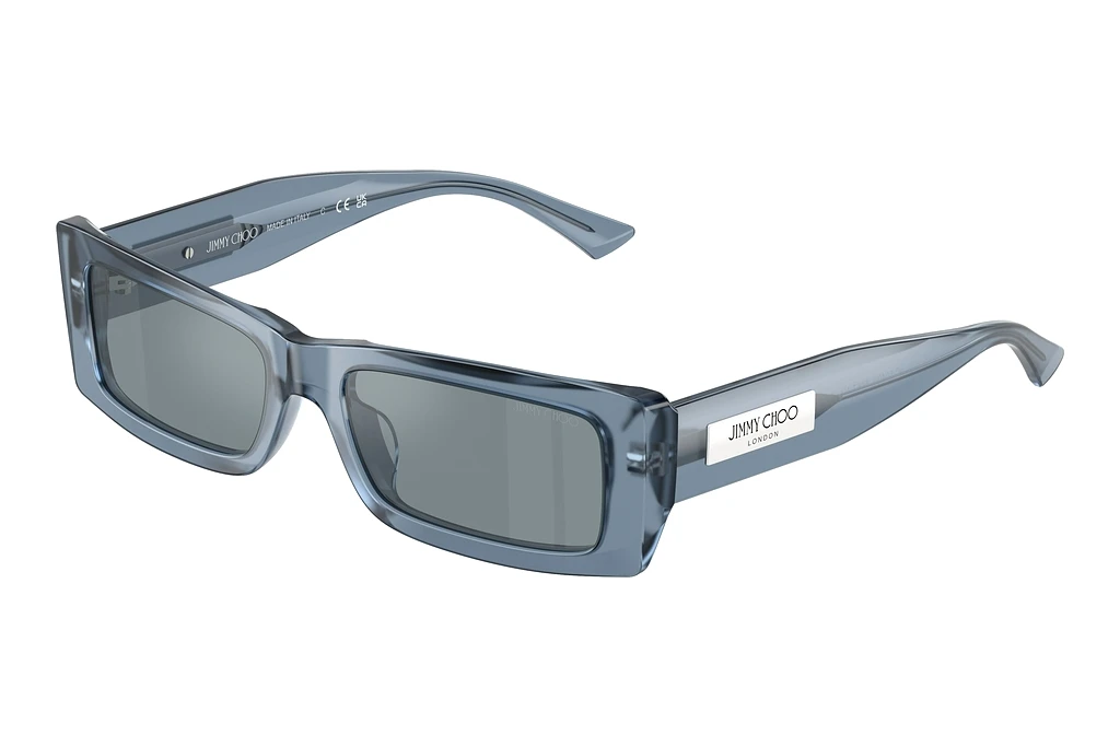 Jimmy Choo   JC5040U 50671U Light Blue Mirror SilverOpal Denim