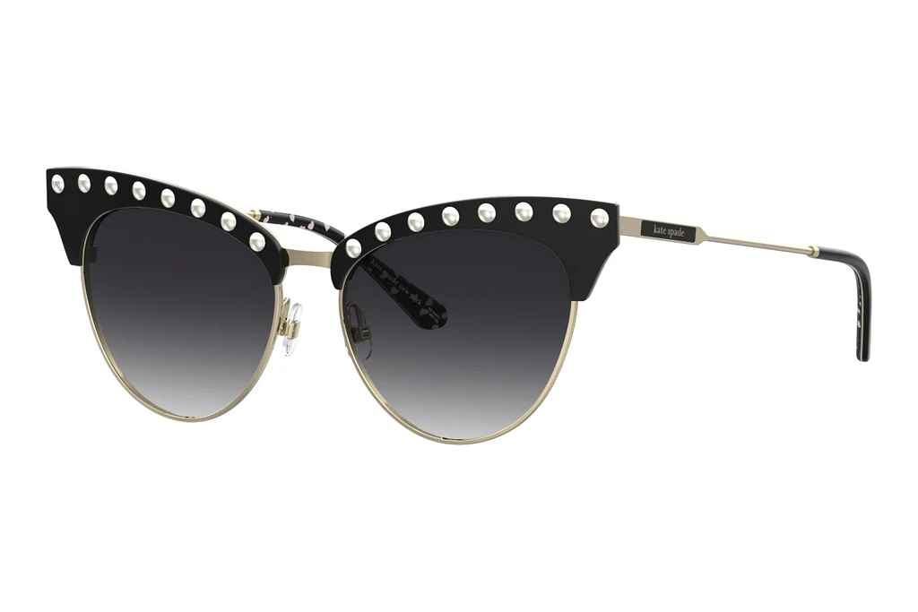 Kate Spade   ALVI/G/S/PEARL 807/9O DARK GREY SHADEDSCHWARZ