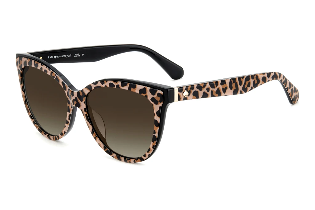 Kate Spade   DAESHA/S FP3/HA BROWN SHADEDBLACK LEOPARD