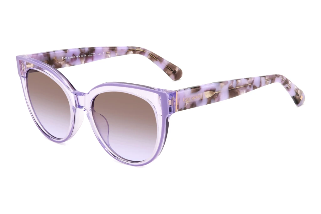 Kate Spade   JAVANA/G/S B3V/QR BROWN VIOLET DOUBLESHADEVIOLET