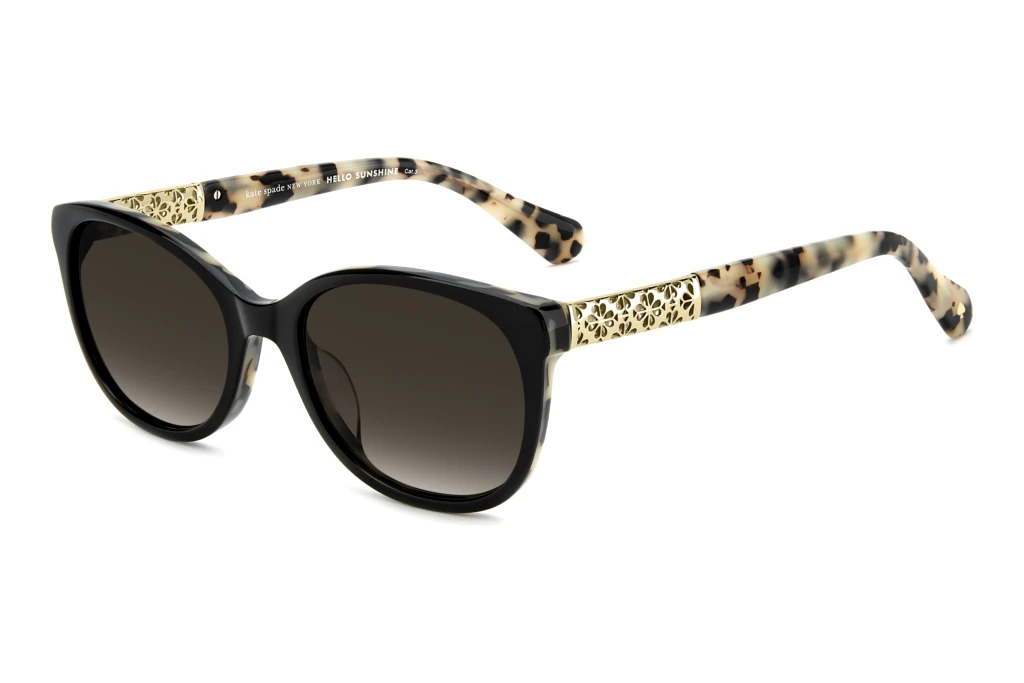 Kate Spade   KS GENEVA 2/G/S WR7/HA BROWN SHADEDBLACK HAVANA