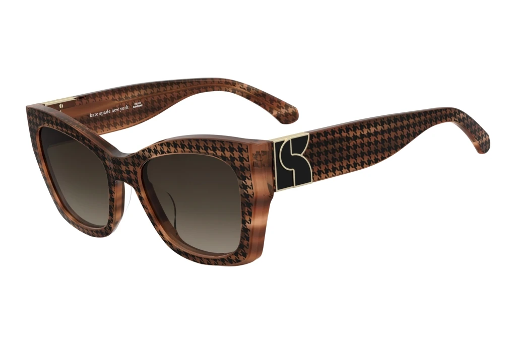 Kate Spade   KS JAYDA/G/S 305/HA BROWN SHADEDBROWN PATTERN