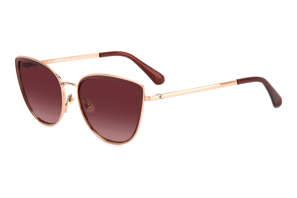 Kate Spade   STACI/G/S AU2/3X PINK DOUBLESHADERED GOLD